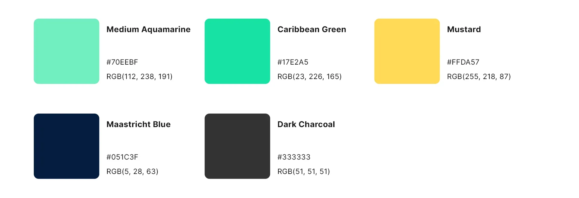 Logeix's color guidelines